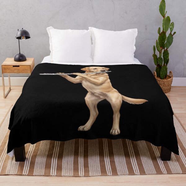 Item preview, Labrador Retriever Playing Flute Player Flutist Dog Lover designed and sold by TerryConnells.