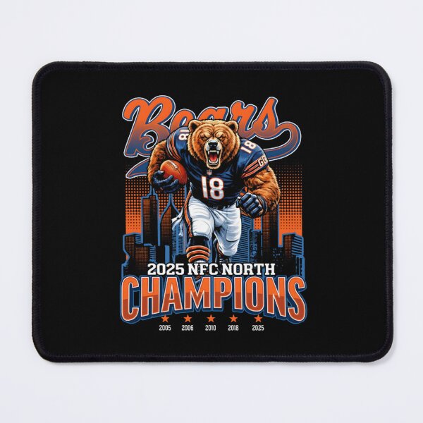 Item preview, Chicago Bears 2025 NFC North Champions division 2025 designed and sold by Adamaden3.