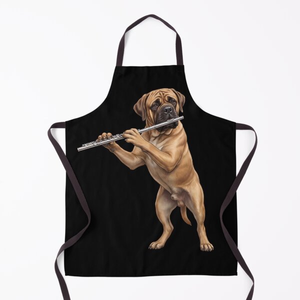 Item preview, Mastiff Playing Flute Player Flutist Dog Lover designed and sold by TerryConnells.