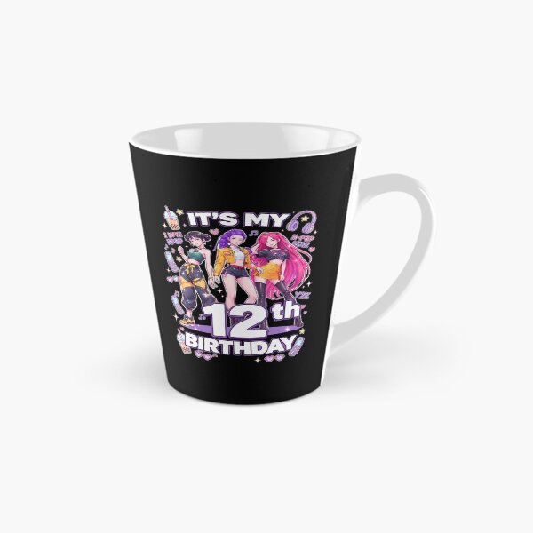 Item preview, 12Th Birthday 12 Year Old Korean Pop K-Pop Music Girls Party T-Shirt designed and sold by VillociShop.