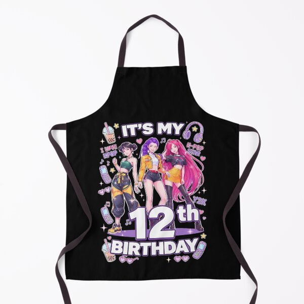 Item preview, 12Th Birthday 12 Year Old Korean Pop K-Pop Music Girls Party T-Shirt designed and sold by VillociShop.