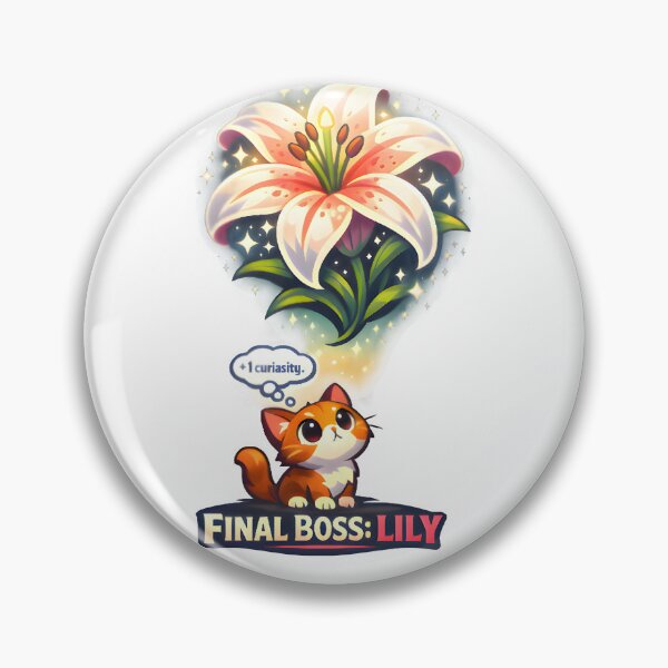 Item preview, Final Boss: Lily – Toxic Plant for Cats | Funny Vet Awareness Design designed and sold by Bettybee00.