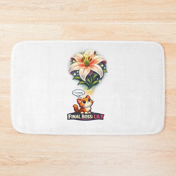 Item preview, Final Boss: Lily – Toxic Plant for Cats | Funny Vet Awareness Design designed and sold by Bettybee00.