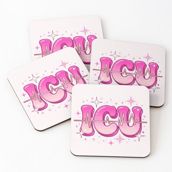 Item preview, ICU Pink Standard 2026 | Aesthetic Critical Care | Nurses Week Special designed and sold by The Niche Lab.