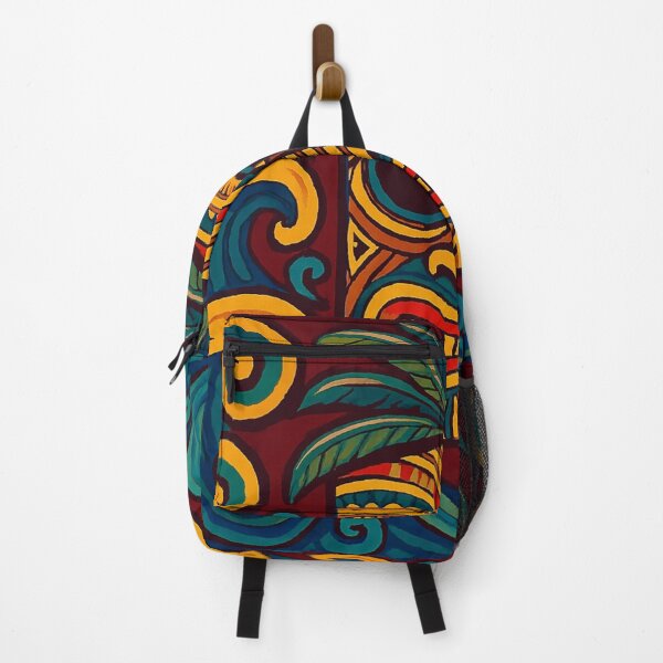Item preview, Tribal Tiki Wave Mask – Bold Island Art Design designed and sold by myforestfog.
