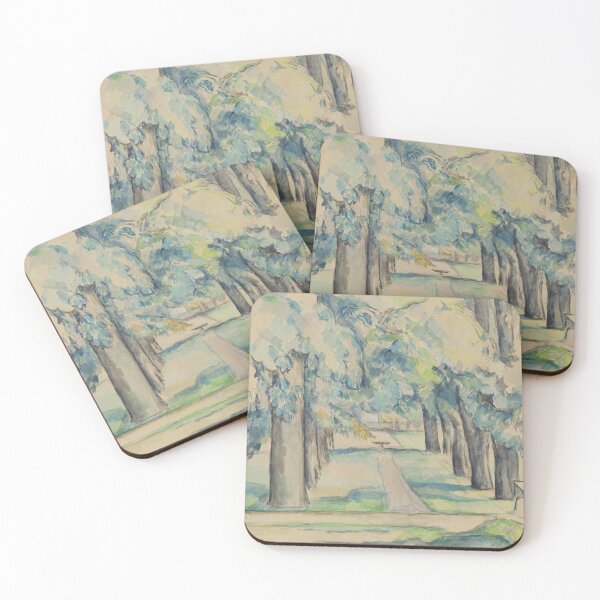Item preview, Avenue of Chestnut Trees at the Jas De Bouffan by Paul Cézanne: Fine Art Poster designed and sold by artofuniverse.