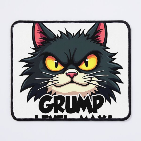 Item preview, Crazed Grumpy Cat Sticker designed and sold by BysonDesigns.