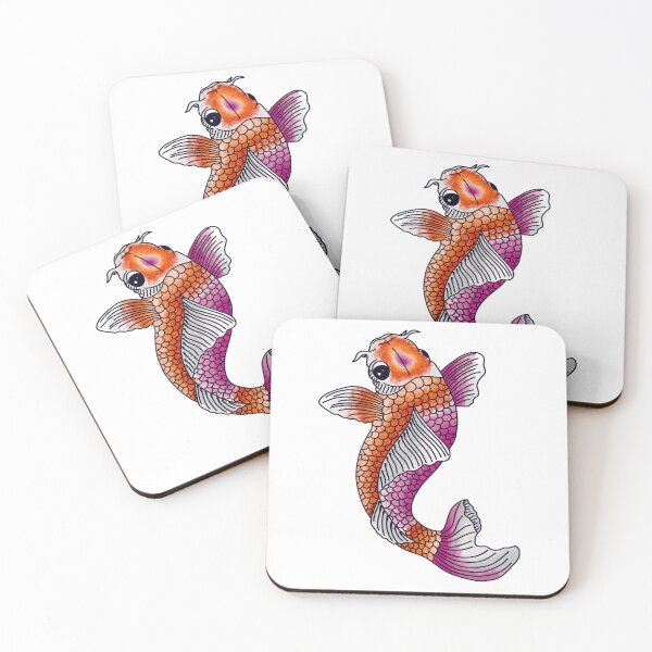 Item preview, Koi - Lesbian Pride Edition  designed and sold by emmytheesthe.