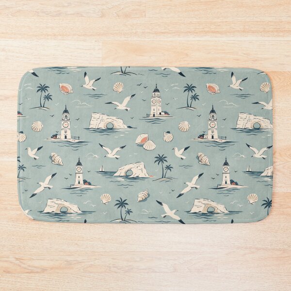 Item preview, Ramsgate Coastal Icons – Vintage Kent Seaside Pattern designed and sold by chihuahuashower.
