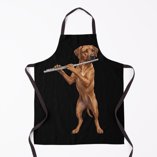 Item preview, Rhodesian Ridgeback Playing Flute Player Flutist Dog Lover designed and sold by TerryConnells.