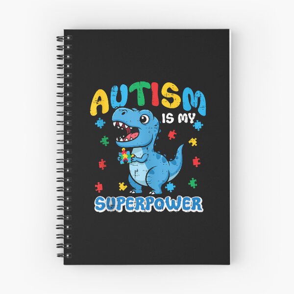 Item preview, Autism Is My Superpower Trex Dino Asd Awareness Toddler Boys  designed and sold by yartyartyart.