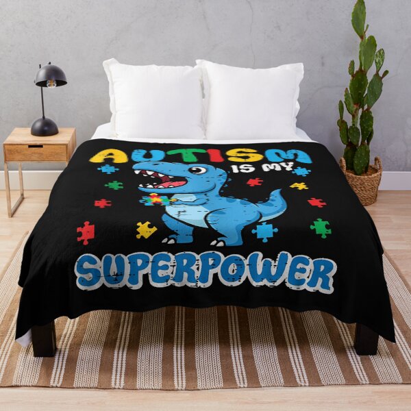 Item preview, Autism Is My Superpower Trex Dino Asd Awareness Toddler Boys designed and sold by yartyartyart.