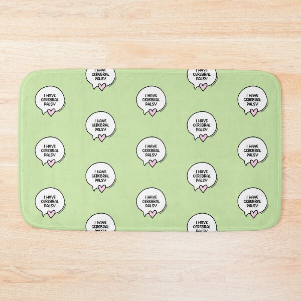 Item preview, I Have Cerebral Palsy Speech Bubble designed and sold by WCFreckles.
