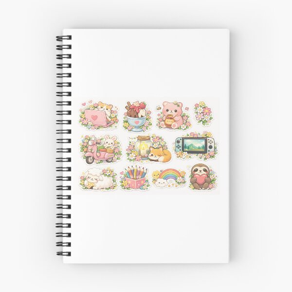 Item preview, Cute Cozy Pastel Animal Sticker Collection designed and sold by nikita021.