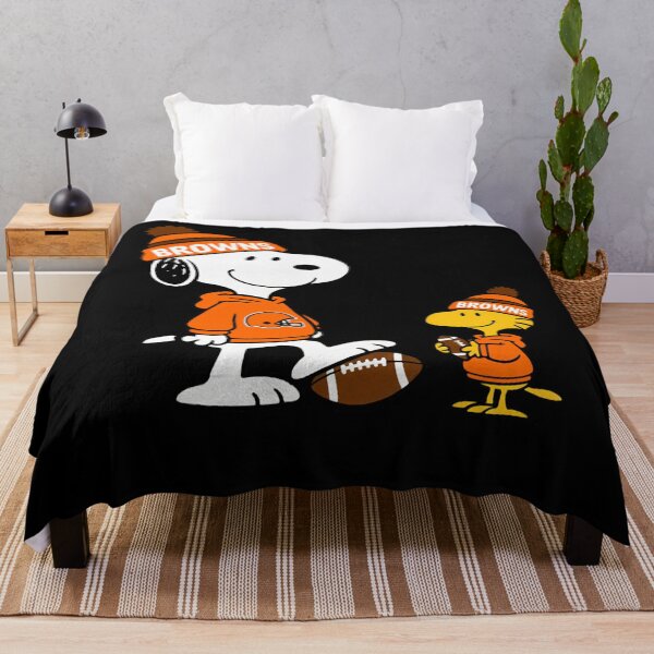 Item preview, Cleveland Browns - Snoopy &amp; Woodstock Football Style M037  designed and sold by Adamaden3.
