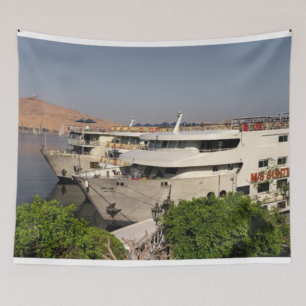 Item preview, Aswan Cruise Ships  designed and sold by hawkie.