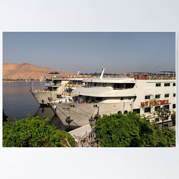 Item preview, Aswan Cruise Ships  designed and sold by hawkie.