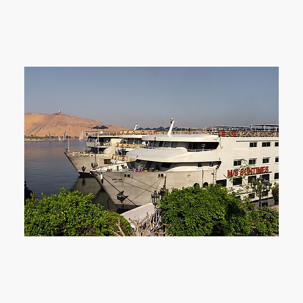 Item preview, Aswan Cruise Ships  designed and sold by hawkie.