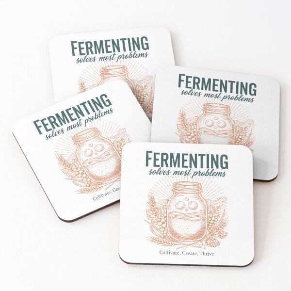 Item preview, Fermenting Solves Most Problems Sourdough Era designed and sold by LuminOrb.