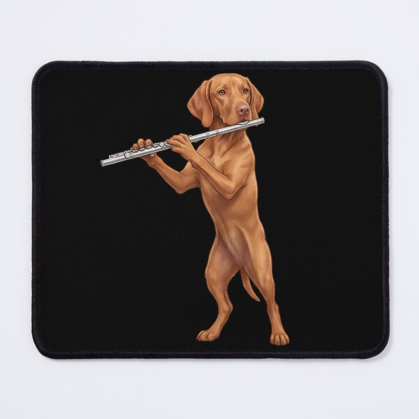 Item preview, Vizsla Playing Flute Player Flutist Dog Lover designed and sold by TerryConnells.