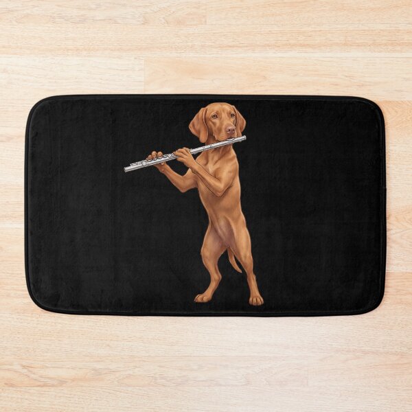 Item preview, Vizsla Playing Flute Player Flutist Dog Lover designed and sold by TerryConnells.