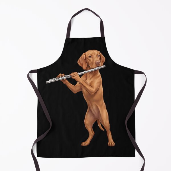 Item preview, Vizsla Playing Flute Player Flutist Dog Lover designed and sold by TerryConnells.