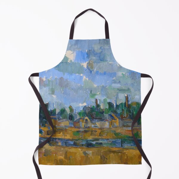 Item preview, Banks of a River by Paul Cézanne: Post Impressionist Landscape Poster designed and sold by artofuniverse.