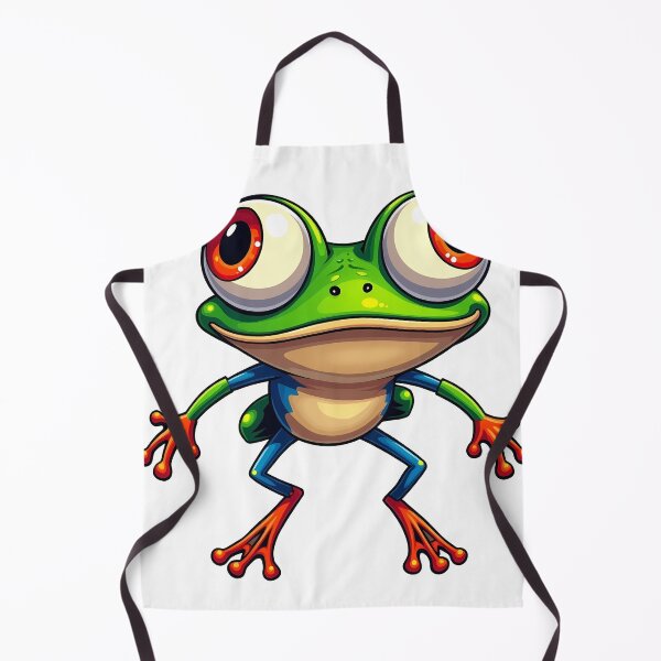 Item preview, Hyperactive Frog Sticker designed and sold by BysonDesigns.