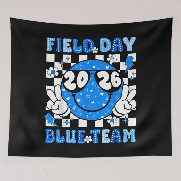 Item preview, Field Day Blue Team 2026 Let The Games Begin Field Trip Fun designed and sold by yartyartyart.