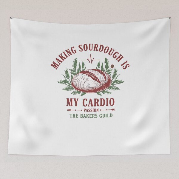 Item preview, Sourdough Making Sourdough Is My Cardio Bread designed and sold by LuminOrb.