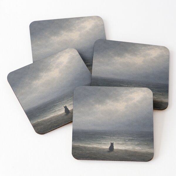 Item preview, The Monk by the Sea… Cat designed and sold by Ocelot-T.