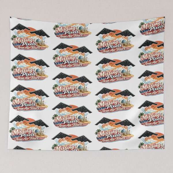 Item preview, Missing Pixels Iran Air Tours designed and sold by Deepwood.