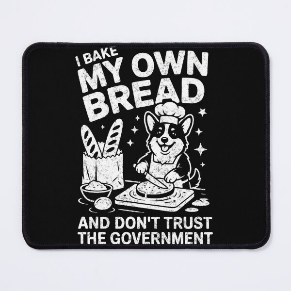 Item preview, i bake my own bread, corgi dog T-Shirt designed and sold by ILOMON-ARTIVE.