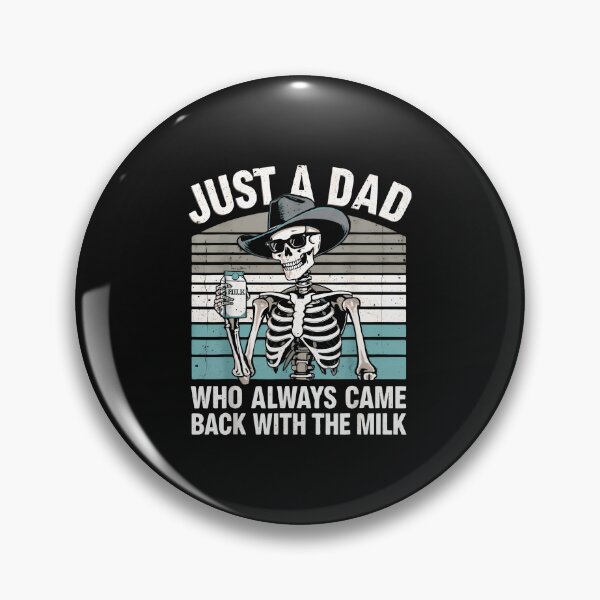 Item preview, Just A Dad Who Always Came Back With The Milk Skeleton Mens designed and sold by yartyartyart.