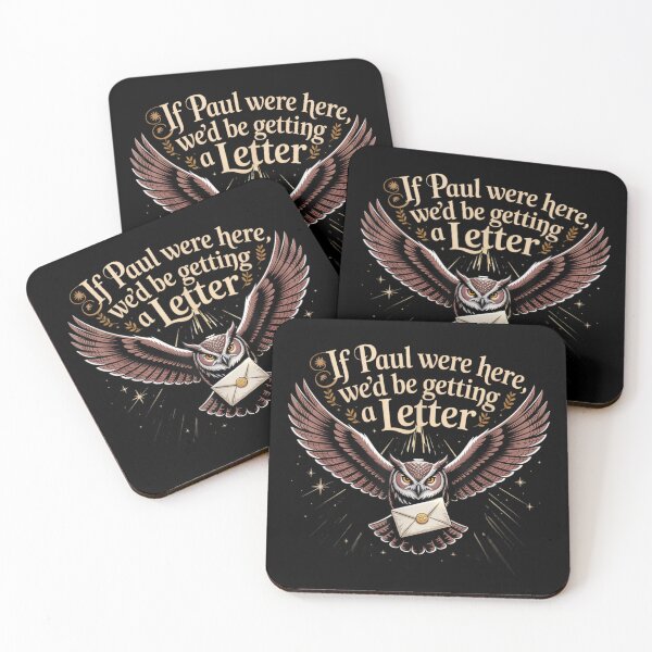 Item preview, If Paul Were Here We Would Be Getting A Letter Biblical Owl designed and sold by PhocoNibict.