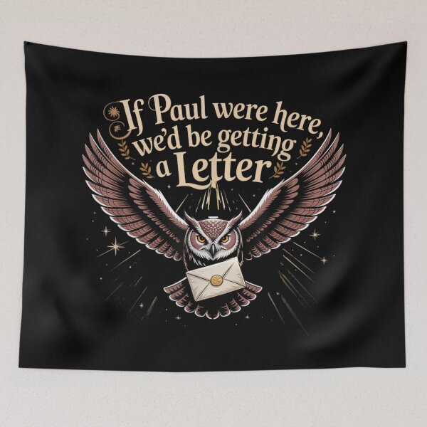 Item preview, If Paul Were Here We Would Be Getting A Letter Biblical Owl designed and sold by PhocoNibict.