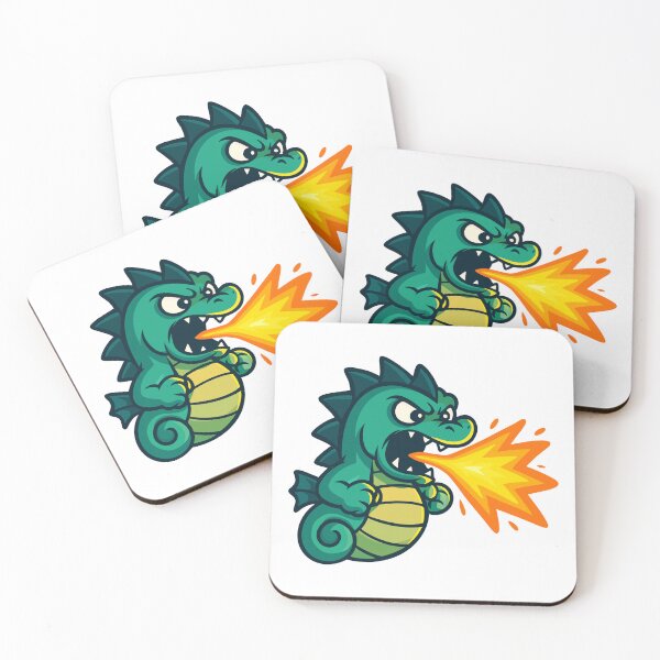 Item preview, Fiery Seahorse Breathing Fire designed and sold by SoSoSeahorse.