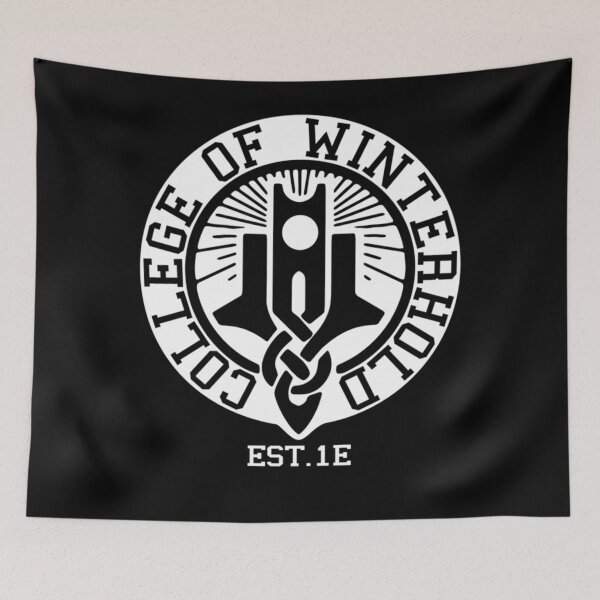 Item preview, College of Winterhold Est. 1E (white) Essential  designed and sold by Adamaden3.