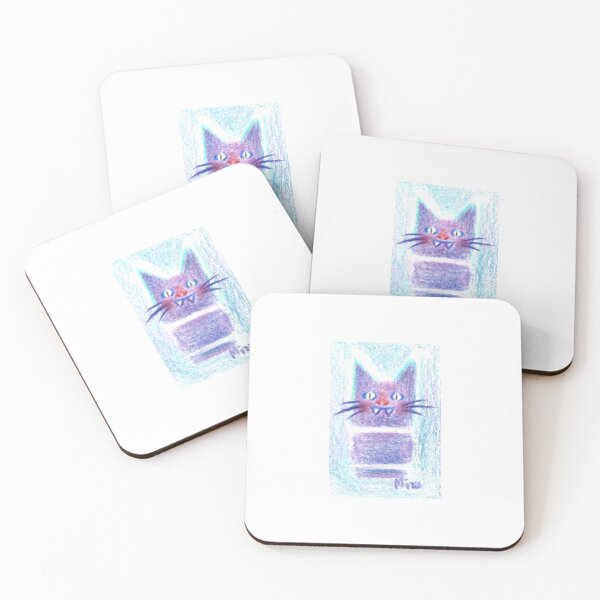 Item preview, Mystic Cat in Soft Abstraction designed and sold by Iconic shop.