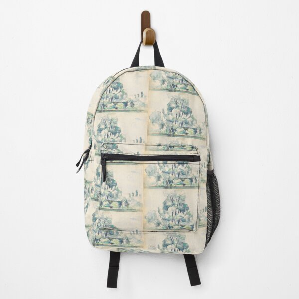 Item preview, Banks of the Seine at Medan by Paul Cézanne: Serene Riverside Landscape designed and sold by artofuniverse.