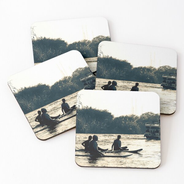 Item preview, Paddleboarders on the Nile  designed and sold by hawkie.