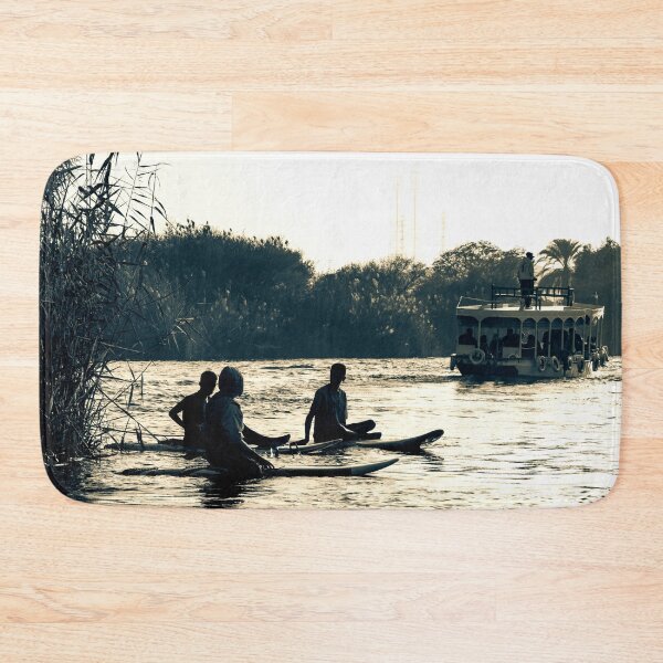 Item preview, Paddleboarders on the Nile  designed and sold by hawkie.