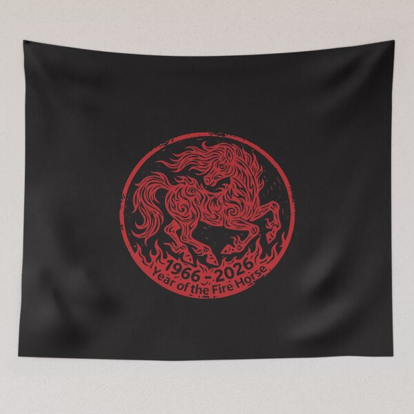 Item preview, 1966–2026 Year of the Fire Horse 60th Birthday Zodiac Gift designed and sold by kiralynstration.
