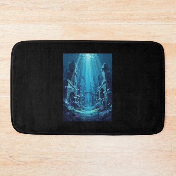 Item preview, Sunken Ruins Underwater Fantasy Scene designed and sold by felightpure.
