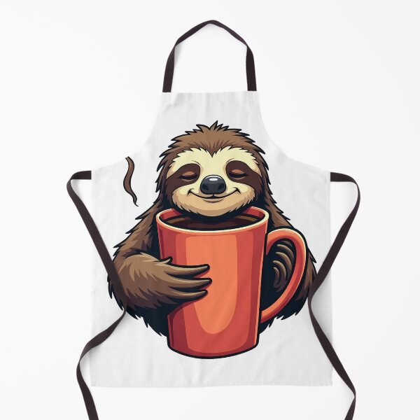 Item preview, Sleepy Sloth Coffee Dunk designed and sold by BysonDesigns.