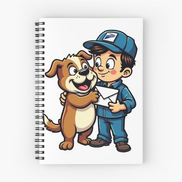 Item preview, Dog and Mailman Peace designed and sold by BysonDesigns.