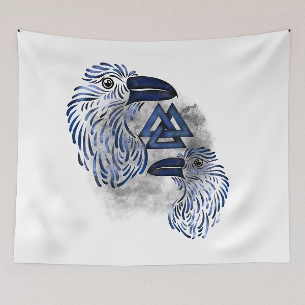 Item preview, Thought and Memory designed and sold by Kcinnik.
