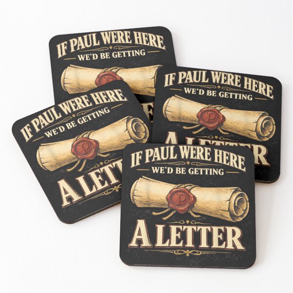 Item preview, If Paul Were Here We Would Be Getting A Letter Vintage Scroll designed and sold by ObukiLantara.