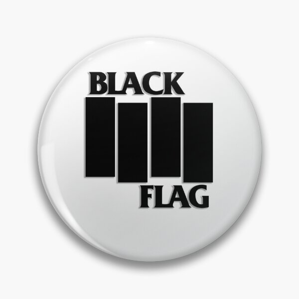 Item preview, Black Flag Band logo designed and sold by AllSeasons Art.