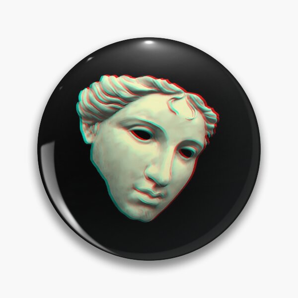 Item preview, 3D Glitch Art Statue Face designed and sold by wbshgapdji73.